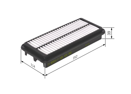 Bosch air filter - filter, kia