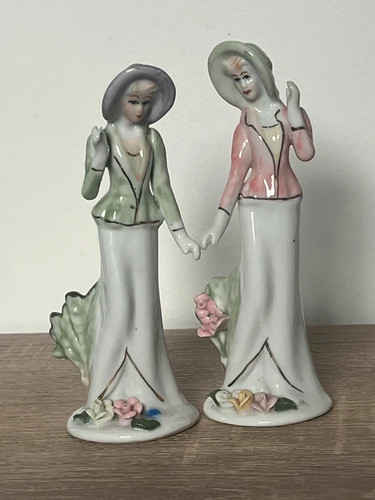 Set two vintage porcelain - set, of
