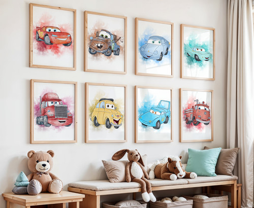 Cars wall character - cars,