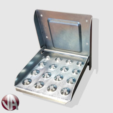 Large Folding Step Steel Square Bolt on Truck Horseboxes Trailers Coach Van