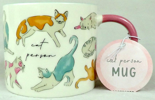 Cat person mug - person, cute