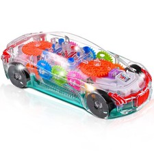 Kids Transparent Toy Car With
