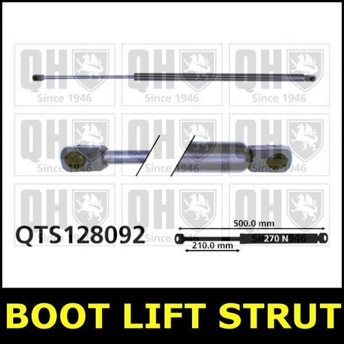 Boot gas strut tailgate for - gas,