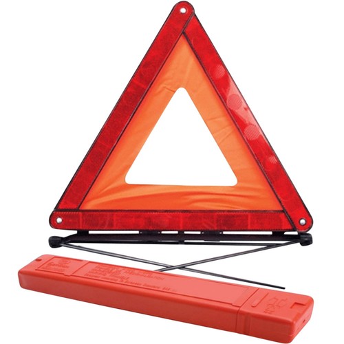 Large warning car triangle - warning,