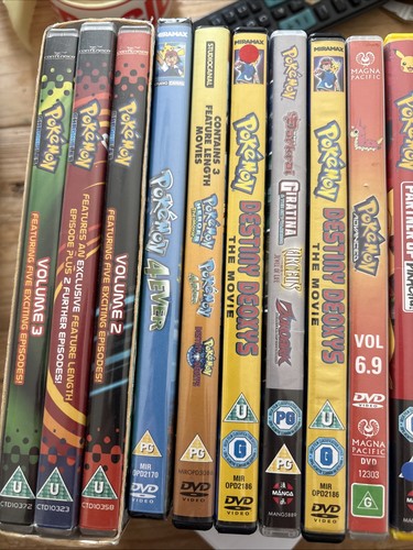Pokemon dvd collection - pokemon, bulk