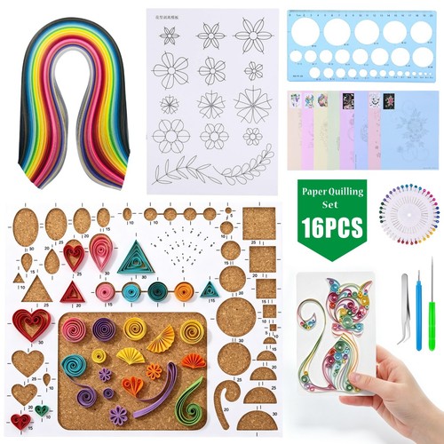 16pcs quilling paper - quilling,