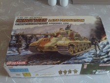 DRAGON 6232 1/35 scale Kingtiger Late Production Ardennes 1944 tank model 2019