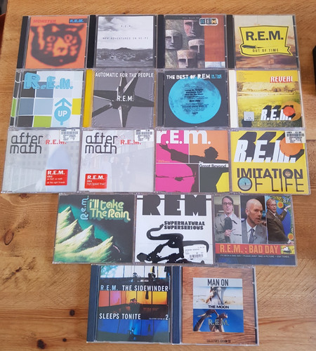 Rem albums singles - cd,