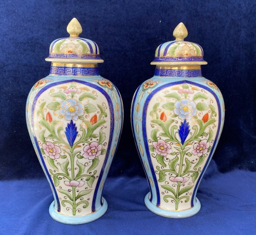 Noritake art deco - large, vases