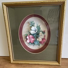 Wall Decor -Box-Framed 3D Effect Flower Bouquet Wall Mounted