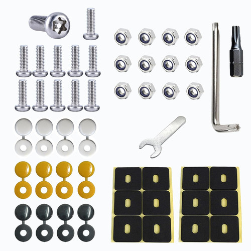 Anti theft number plate - anti,