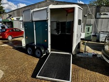 Iforwilliams HB505 Double Horse Trailer, Fully Refurbished, New Panels & Brakes!
