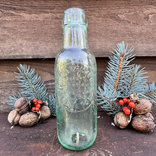 Vintage embossed aqua glass - embossed,
