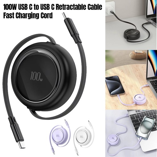 Retractable 100w usb - 100w,