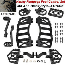 For Harley Mx Floorboard Footboards Touring Street Electra Glide Road King Pedal