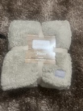 Supersoft Fleece Throw in beige 130cm x 180cm