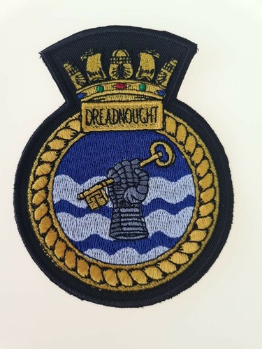 Hms dreadnought embroidered - hms,