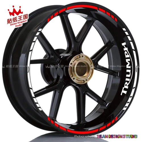 Triumph wheel rim decals - triumph,