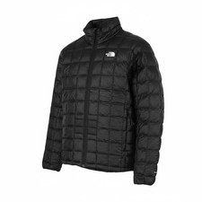 THE NORTH FACE ThermoBall Eco Men's M Black Insulated Quilted Lined Jacket *