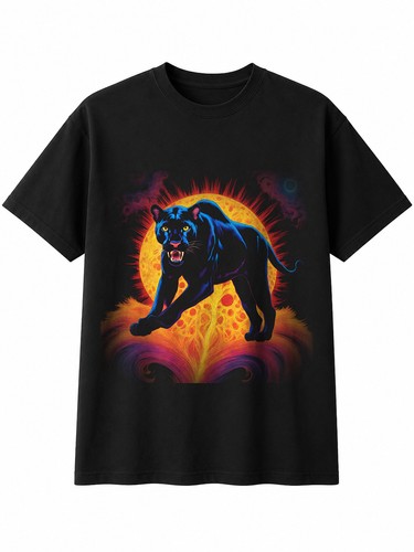 Psychedelic panther broken - panther,