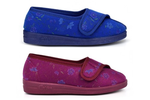 Womens wide fit slippers - wide,