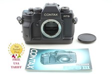 LCD Works [ Top MINT ] Contax RTS III 35mm SLR Film Camera Black Body From JAPAN