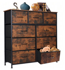 Fabric Chest of Drawers, 8