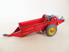 DINKY 321 'MASSEY HARRIS MANURE SPREADER FOR FARM TRACTOR. VINTAGE. COMPLETE