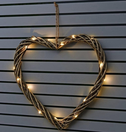 New 45cm solar powered - solar, wicker