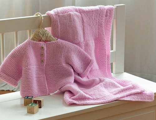 Baby knitting pattern easy - knitting,
