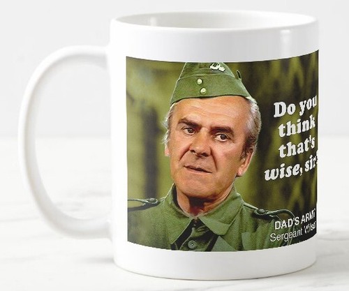 Dads army character mug - character,
