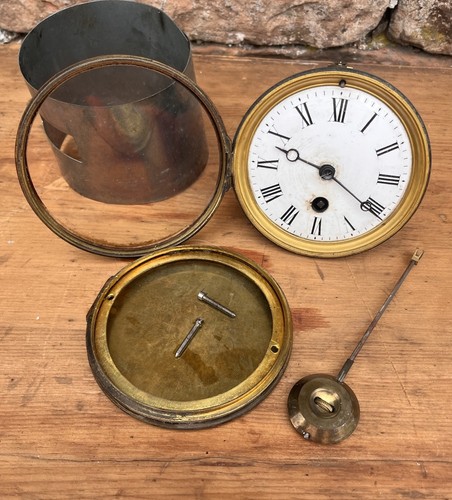 French victorian clock - victorian,