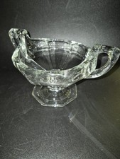 Art Deco Style Glass Open Jam