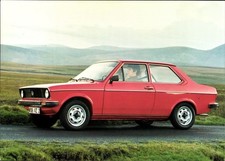 Postcard Volkswagen VW Derby