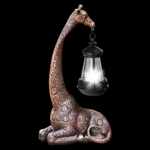 Cute giraffe solar garden - cute,