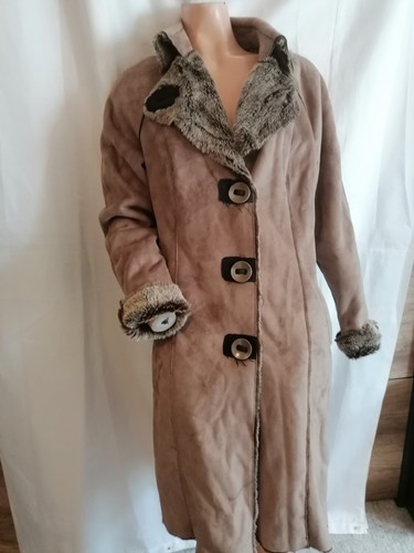 Vintage faux fur coat - vintage, with