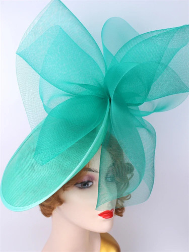 Women mesh flower fascinator - women's,