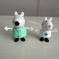 RARE Dr Mummy Polar Bear and Nurse Suzy Sheep Figures - Set Bundle 