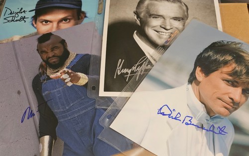 Team certified autograph - a-team,
