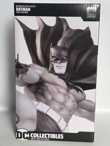 Batman black white action - white,