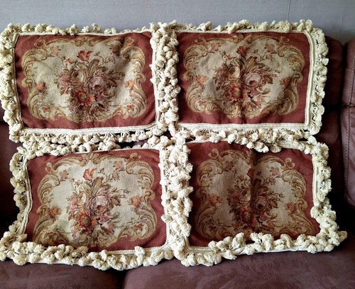 Set handmade antique wool - antique,