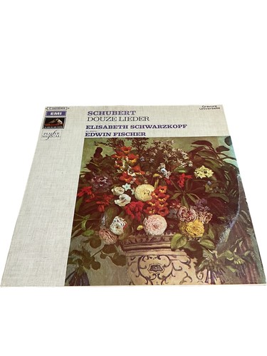 Schubert douze lieder vinyl - schubert,
