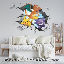 Pokemon 3D WALL EXPLOSION