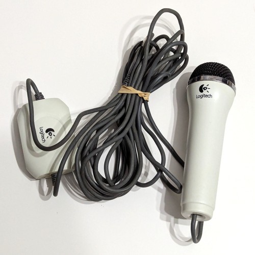 Logitech white usb - usb, microphone