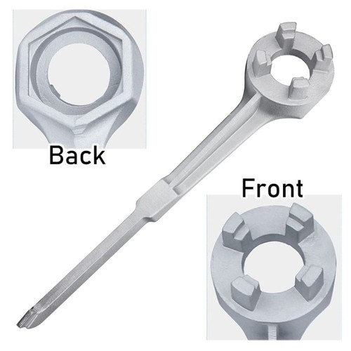 Hand tool aluminum drum - drum, wrench