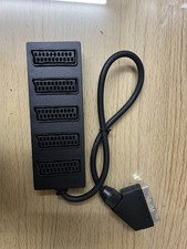 5 Way Scart Splitter Box Video