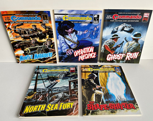Commando comics job lot bundle - comics,