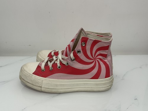 Women pink candy swirl chuck - women's,