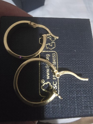 Earings 14k solid gold - earings,
