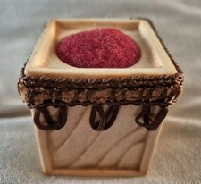 Unusual Vintage Ceramic Pin